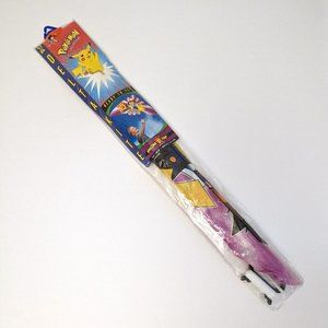 Vintage 1999 1990s 52" Pokemon Pikachu Kite Toy Spectra Star Nintendo Rare